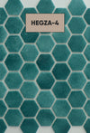 Green Hexa Pool Mosaic