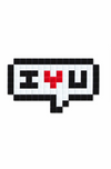 I ❤️ U PixelArt Mosaic Set
