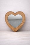 34x34cm Heart Plexiglass Mirrored Mosaic Base