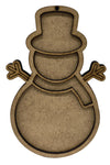 Snowman Themed Mosaic Base