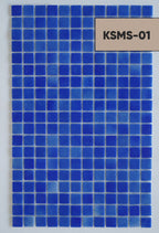 Mavi Havuz Mozaik 25x25mm - karsanmozaik