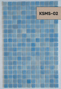 Gökmavi Havuz Mozaik 25x25mm - karsanmozaik