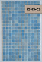 Gökmavi Havuz Mozaik 25x25mm - karsanmozaik