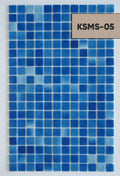 Soft Blue Mix Havuz Mozaik 25x25mm - karsanmozaik