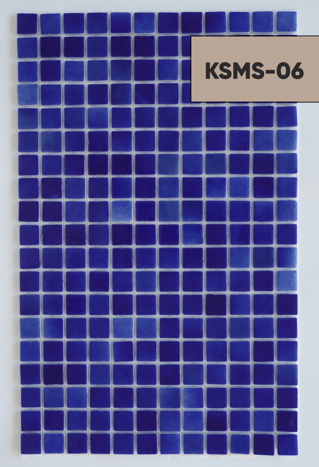 Dark Blue Mix Havuz Mozaik 25x25mm - karsanmozaik