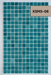 Dark Green Pool Mosaic 25x25mm