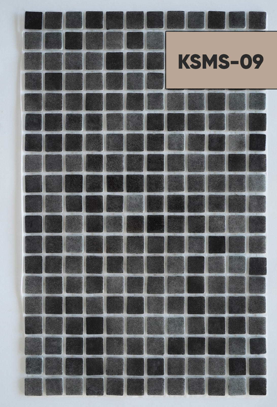 Dark Gray Havuz Mozaik 25x25mm - karsanmozaik
