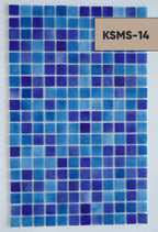 Mavi Mix Havuz Mozaik 25x25mm - karsanmozaik
