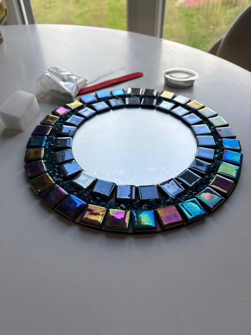 28x28cm Round Plexi Mirror Adult Set (Beginner Level)