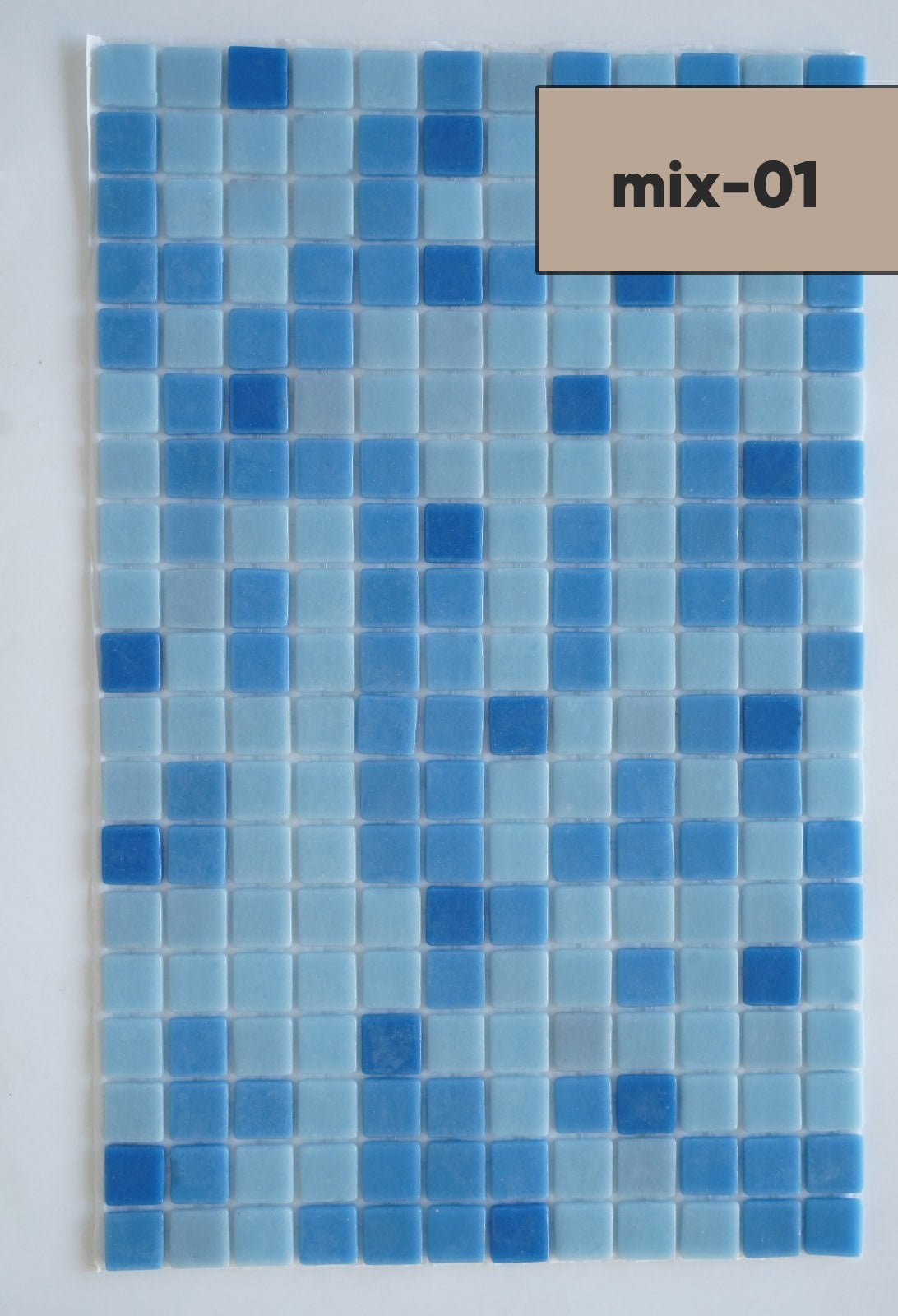 Havuz Mix - 1 Mozaik 25x25mm - karsanmozaik