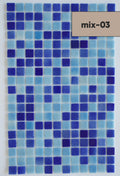 Havuz Mix - 3 Mozaik 25x25mm - karsanmozaik