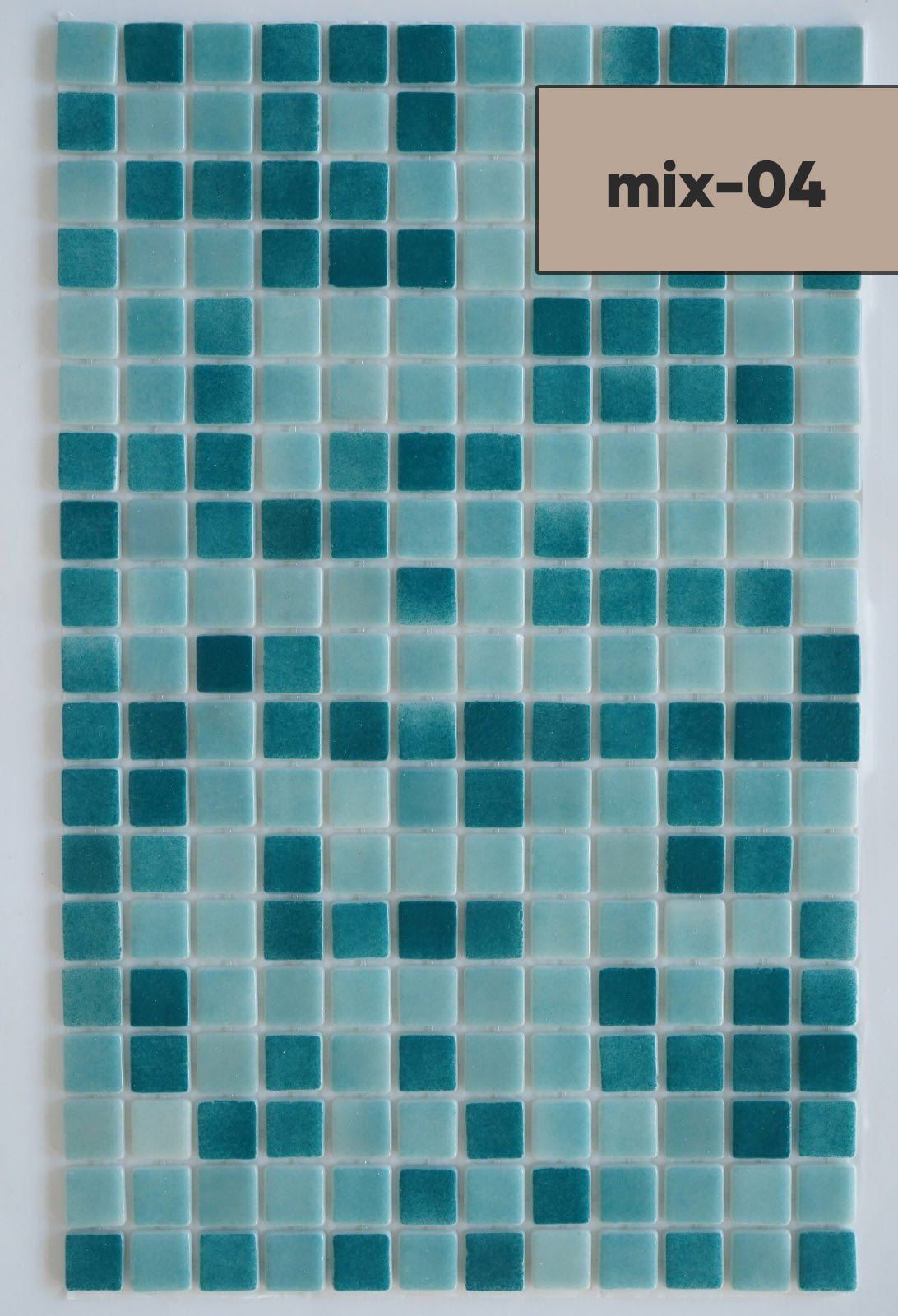 Havuz Mix - 4 Mozaik 25x25mm - karsanmozaik