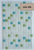 Havuz Mix - 6 Mozaik 25x25mm - karsanmozaik