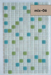 Pool Mix-6 Mosaic 25x25mm