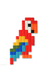 Parrot PixelArt Mosaic Set