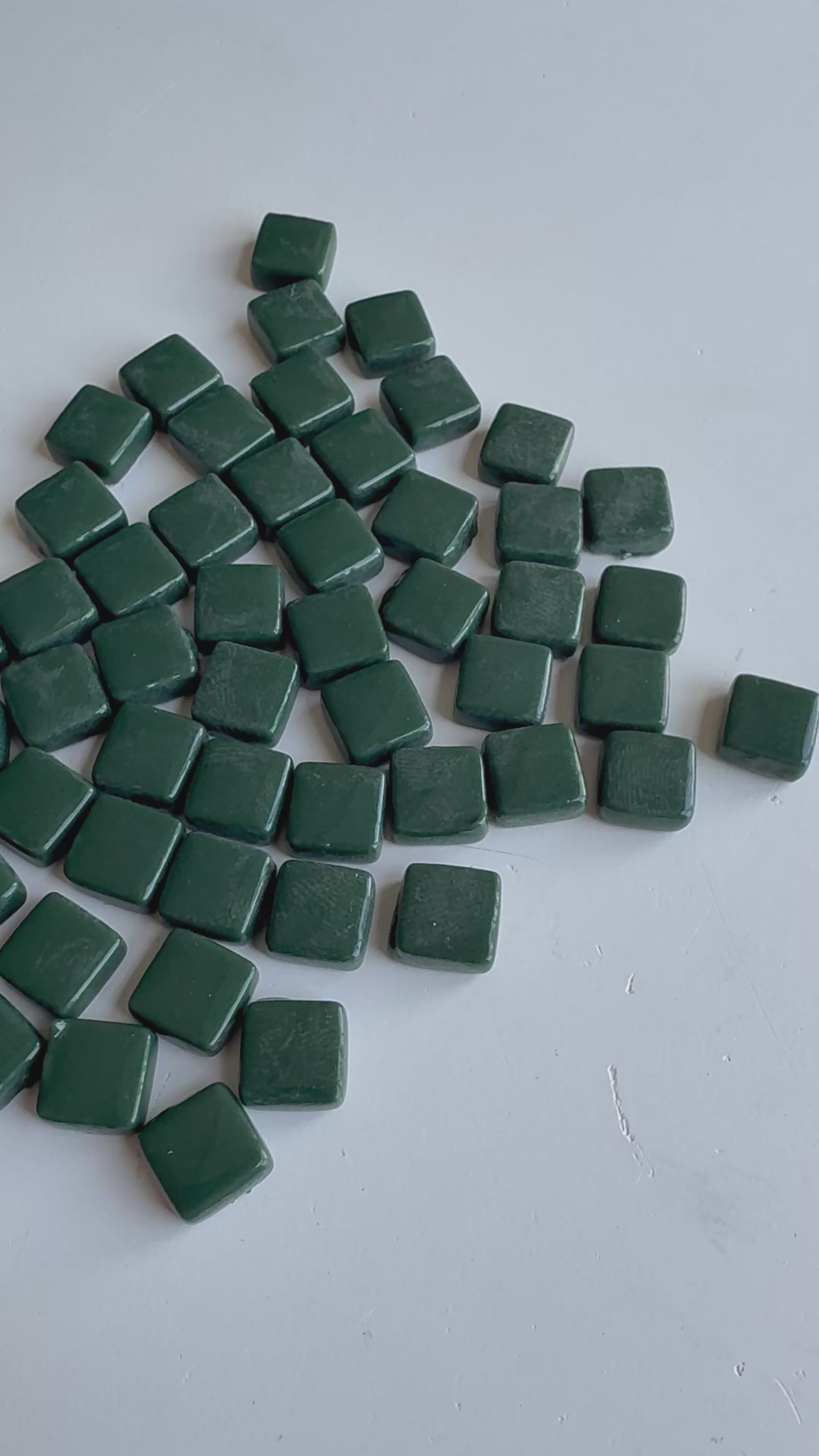 CM-36 Çağla Yeşili Sanatsal Mozaik 10x10mm
