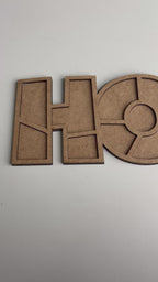 37x11cm HOPE Figür Ham Ahşap