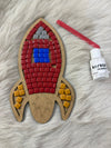 Kids' Rocket Mosaic Set