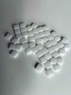 CM-02 Diş Beyazı Sanatsal Mozaik 10x10mm