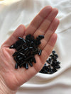 SCB-01 Black Glass Bead (1cm)