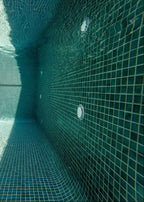 Dark Green Havuz Mozaik 25x25mm - karsanmozaik