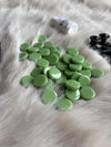 YM-08 Light Green Round Artistic Mosaic