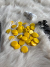 YM-09 Yellow Round Artistic Mosaic