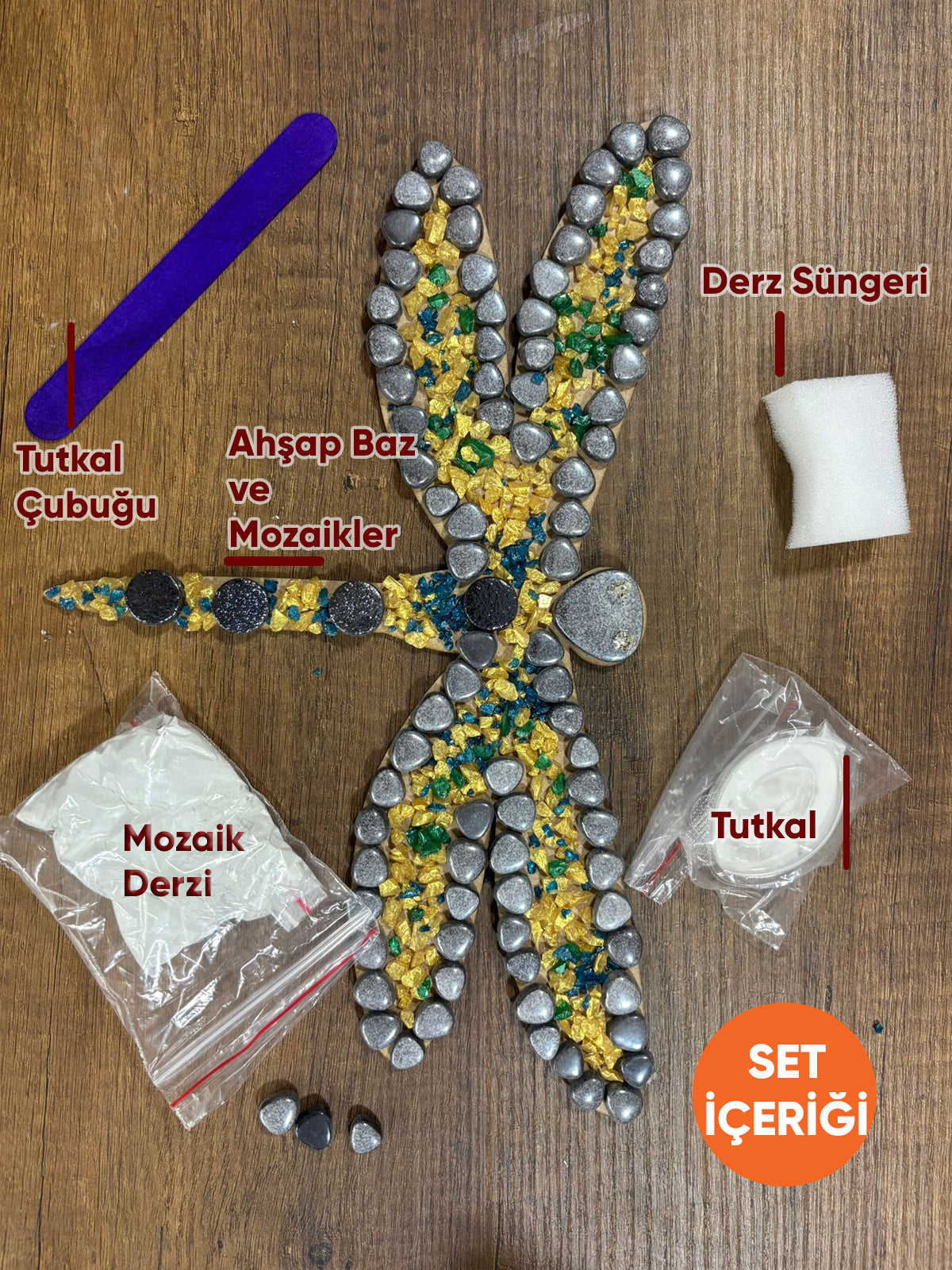 19x21,5cm Yusufcuk Mozaik Seti